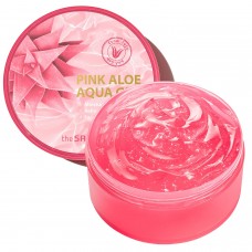 Розовый гель алоэ The Saem Pink Aloe Aqua Gel